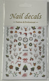 OR Christmas Nail Art Stickers - Reindeer #DD448