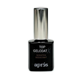 Apres Nail Apres Non-Wipe Top Gelcoat - Scratch Resistant Gel Polish Top Coat - Mk Beauty Club