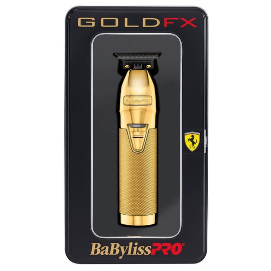 BabylissPRO GoldFX Metal Lithium Outliner Trimmer w/DLC-Blade #FX787GDB