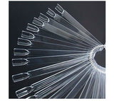 IK Color Ring Display Tips Clear/50pcs