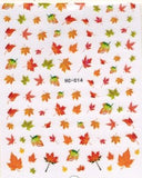 CR Nail Art Leaves Stickers #L07