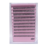 Wispy C-Curl Individual Cluster DIY Slender Roots Eyelash Extension Mixed Length (5-10mm) #LC131