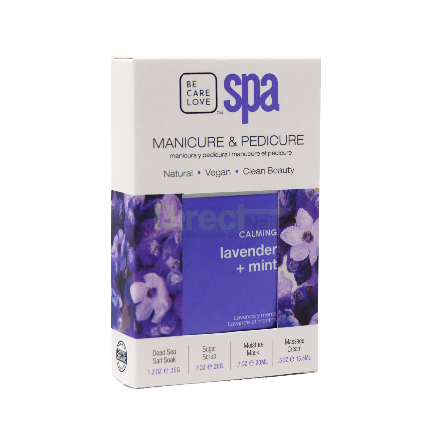 BCL SPA Organic Manicure + Pedicure 4-Step Kit