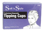 Soft N Style Professional Disposable Tipping/Frosting Caps 12pcs BX300