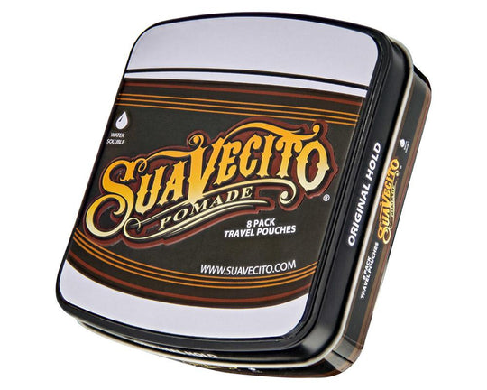 Suavecito Original Pomade Travel Tin 8 Pack