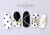 Tsumekira Pin Stripe Gold Lines Nail Art Sticker