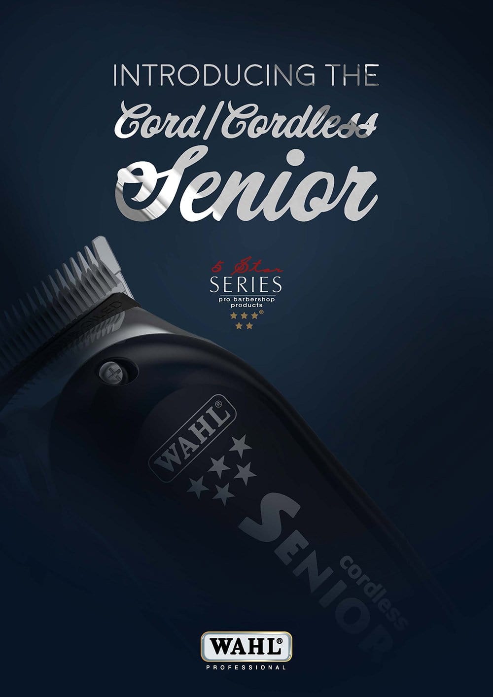 Wahl Professional 5-Star Series Cordless Senior (#8504-400)