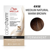 Wella Color Charm #4NW - Medium Natural Warm Brown