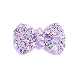 Fuschia, Fuschia Nail Art Charms - Crystal Purple Bow, Mk Beauty Club, Nail Art Charms