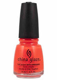 China Glaze, China Glaze -  Orange Knockout Neon, Mk Beauty Club, Nail Polish