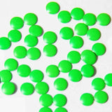 Fuschia, Fuschia Nail Art - Neon Green Studs - Large Circle, Mk Beauty Club, Metal Parts