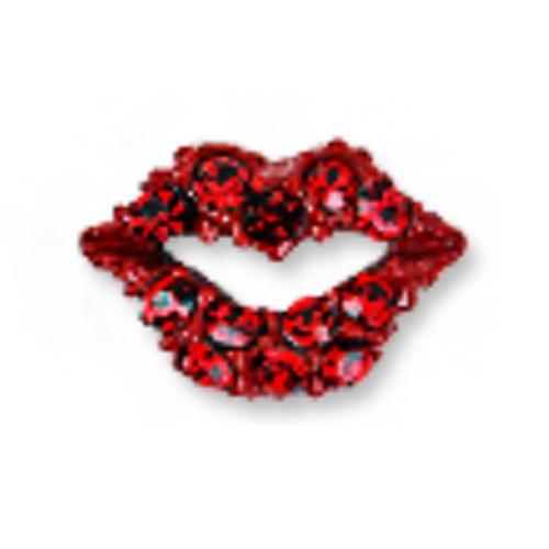 Fuschia, Fuschia Nail Art - Red Lip, Mk Beauty Club, Nail Art