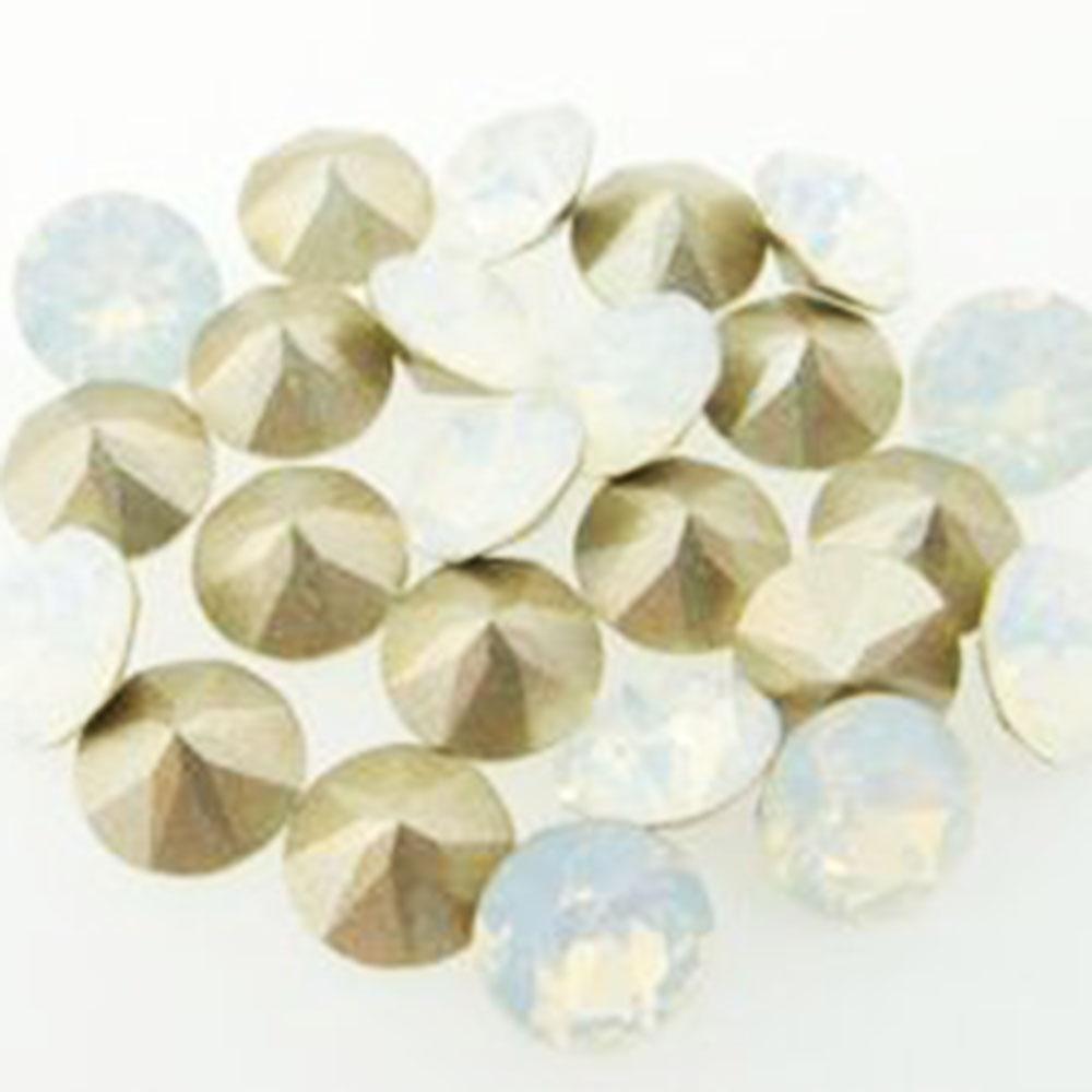 Swarovski, Swarovski Crystals 1088 - White Opal PP31 - 30pcs, Mk Beauty Club, Nail Art