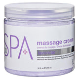 BCL SPA Lavender + Mint Massage Cream 16oz