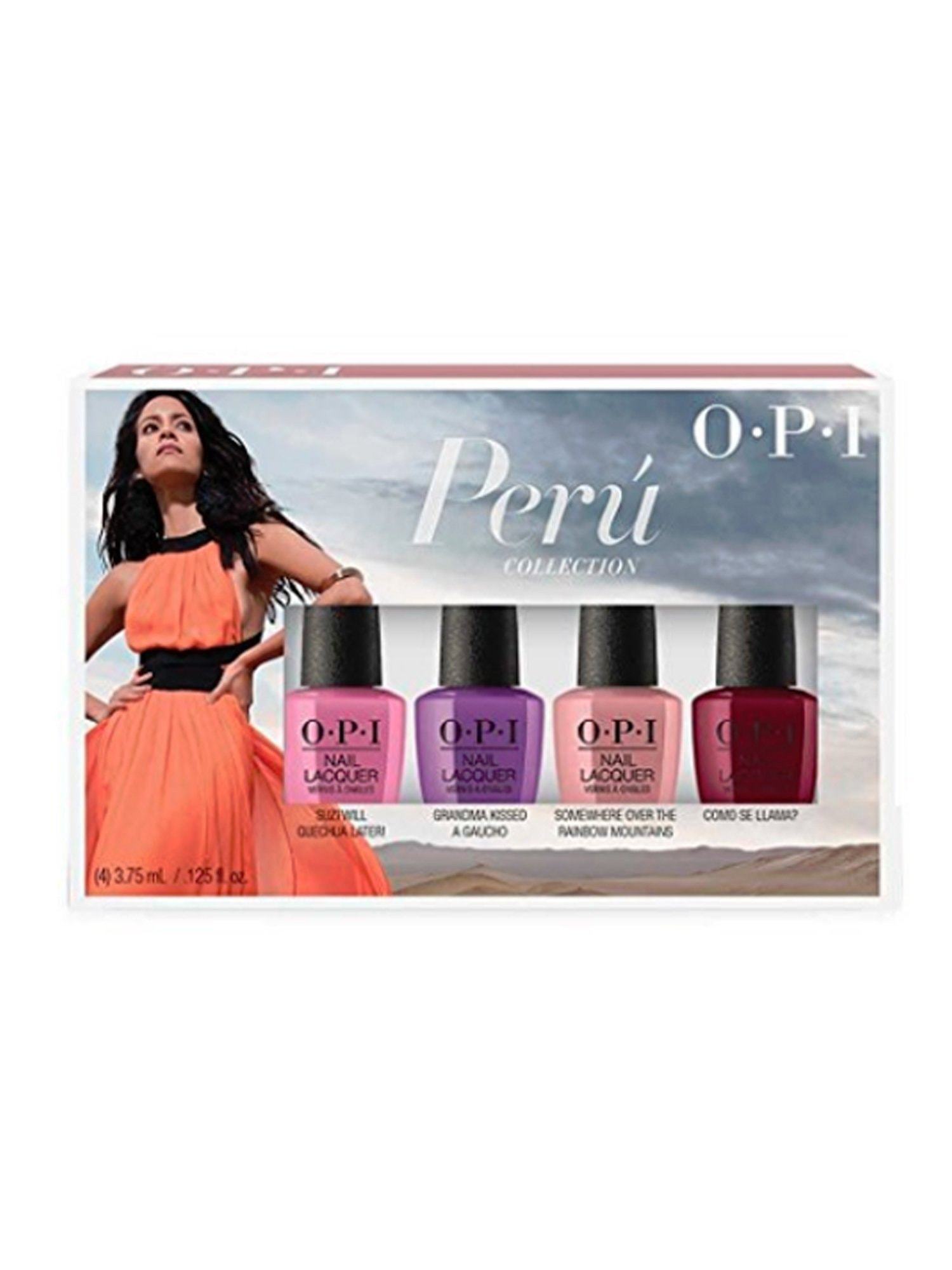 OPI Nail Lacquer Trio Gift Set - Sweet Heart, Big Apple Red, Lincoln Park  After Dark - FREE Delivery