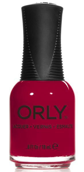 Orly, Orly - Down Right Red, Mk Beauty Club, Nail Polish