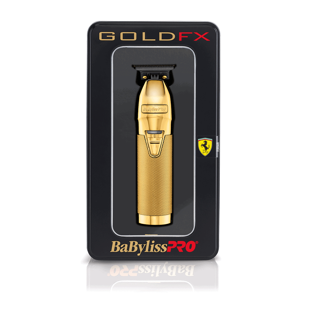 BaByliss PRO Gold & Black FX Collection Metal Outlining Trimmer