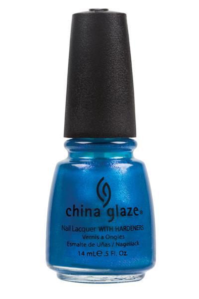 China Glaze, China Glaze - Blue Iguana, Mk Beauty Club, Nail Polish