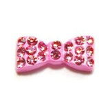 Fuschia, Fuschia Nail Art Charms - Rectangle Bow - Pink, Mk Beauty Club, Nail Art Charms
