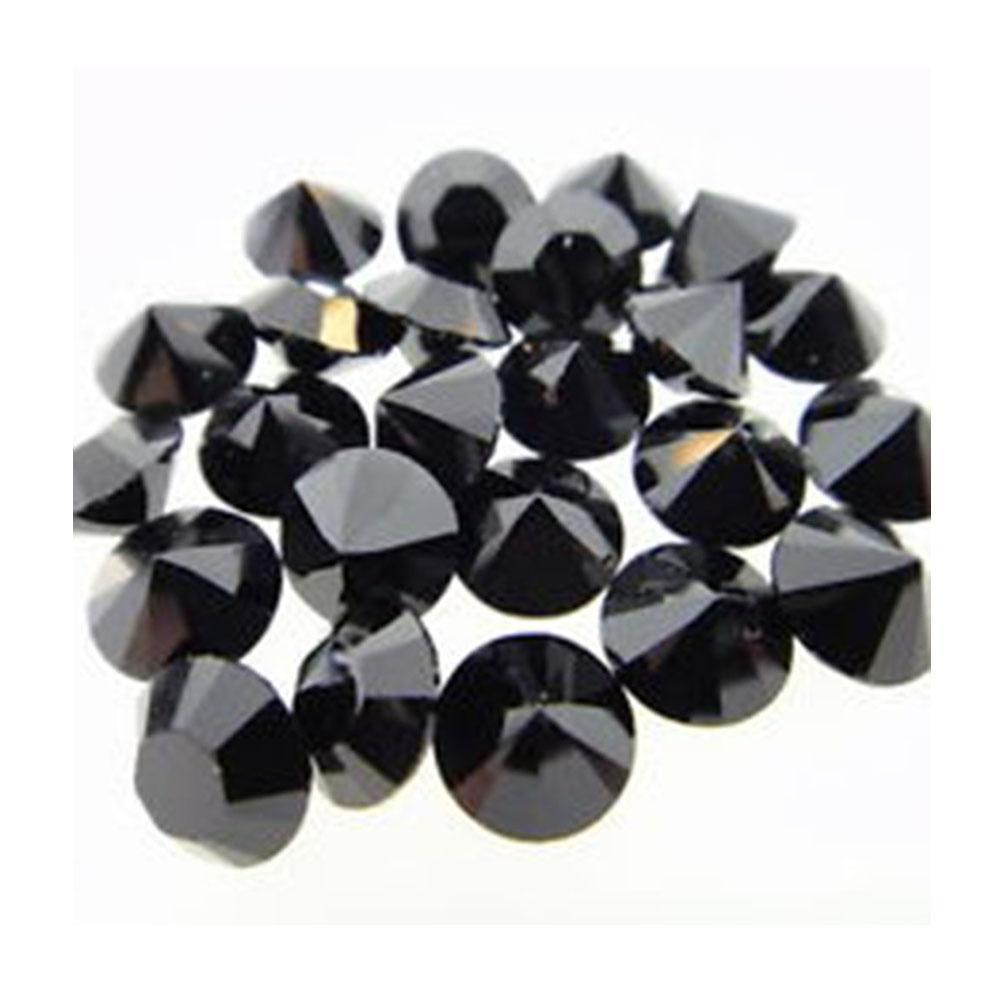 Swarovski, Swarovski Crystals 1088 - Black Diamond PP24 - 30pcs, Mk Beauty Club, Nail Art