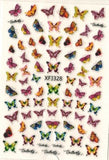 CR Nail Art Butterflies Stickers #10