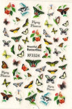 CR Nail Art Butterflies Stickers #13