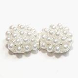 Fuschia, Fuschia Nail Art Charms - Round Bow - Pearls, Mk Beauty Club, Nail Art Charms