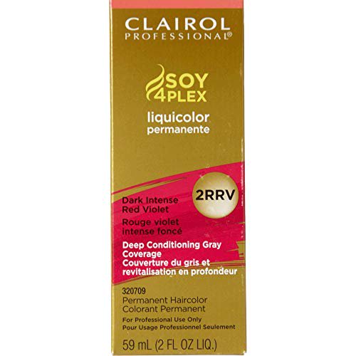 Clairol Pro Soy4PLEX #2RRV/860 Dark Intense Red Violet