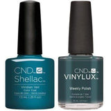 CND, CND Shellac & Vinylux Duo - Viridian Veil, Mk Beauty Club, Matching Gel + Polish
