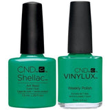 CND, CND Shellac & Vinylux Duo - Art Basil, Mk Beauty Club, Matching Gel + Polish