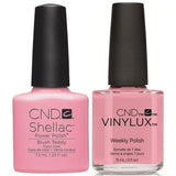 CND, CND Shellac & Vinylux Duo - Blush Teddy, Mk Beauty Club, Matching Gel + Polish