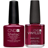 CND Shellac & Vinylux Duo - Crimson Sash