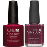 CND, CND Shellac & Vinylux Duo - Decadence, Mk Beauty Club, Matching Gel + Polish