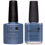 CND, CND Shellac & Vinylux Duo - Denim Patch, Mk Beauty Club, Matching Gel + Polish