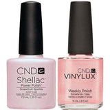 CND, CND Shellac & Vinylux Duo - Grapefruit Sparkle, Mk Beauty Club, Matching Gel + Polish