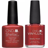 CND, CND Shellac & Vinylux Duo - Hand Fired, Mk Beauty Club, Matching Gel + Polish
