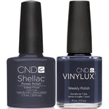 CND, CND Shellac & Vinylux Duo - Indigo Frock, Mk Beauty Club, Matching Gel + Polish