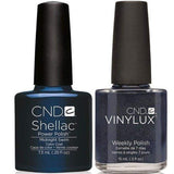 CND, CND Shellac & Vinylux Duo - Midnight Swim, Mk Beauty Club, Matching Gel + Polish