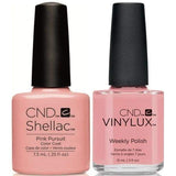 CND, CND Shellac & Vinylux Duo - Pink Pursuit, Mk Beauty Club, Matching Gel + Polish