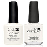 CND, CND Shellac & Vinylux Duo - Studio White, Mk Beauty Club, Matching Gel + Polish