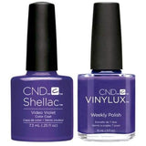 CND, CND Shellac & Vinylux Duo - Video Violet, Mk Beauty Club, Matching Gel + Polish