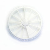 Nail Supply, Rhinestone Wheel Container 12 Compartments, Mk Beauty Club, Storage Container