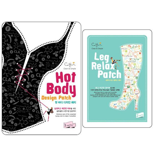 Cettua, Cettua - Hot Body Design Patch + Leg Relax Patch, Mk Beauty Club, Body Mask