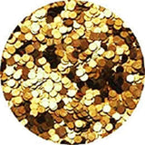Erikonail Hologram Glitter - Light Gold/1mm - Jewelry Collection