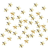 Fuschia, Fuschia Nail Art Charms - Mini Star Studs - Gold, Mk Beauty Club, Nail Art Charms