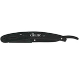Nancys Beauty Diane Deluxe Stainless Steel Straight Razor - Black Straight Razor - Mk Beauty Club