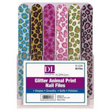 DL Professional, DL Pro - Glitter Animal Print Nail Files, Mk Beauty Club, Nail Files