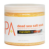 BCL SPA - Mandarin + Mango Dead Sea Salt Soak - 16oz