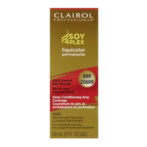 Clairol Pro Soy4PLEX #6RR/206RR Dark Intense Red Blonde