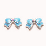 Fuschia, Fuschia Nail Art Charms - Pigtail Bow - Blue, Mk Beauty Club, Nail Art Charms